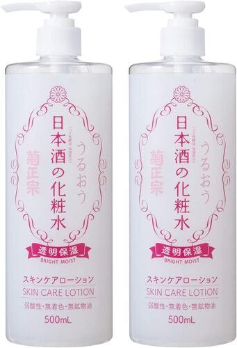 Rakuten - 【2本セット】日本酒の化粧水 透明保湿 ビタミン500ml