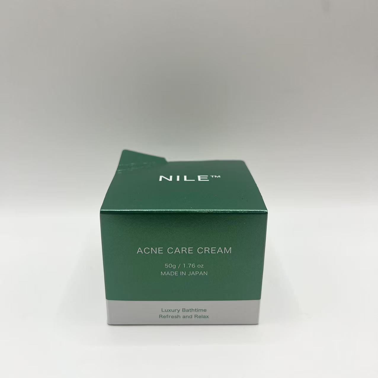 NILE 여드름 크림 남성 여성 애프터 선 케어 의약 부외품 (50g, 유칼리민트 향기)
