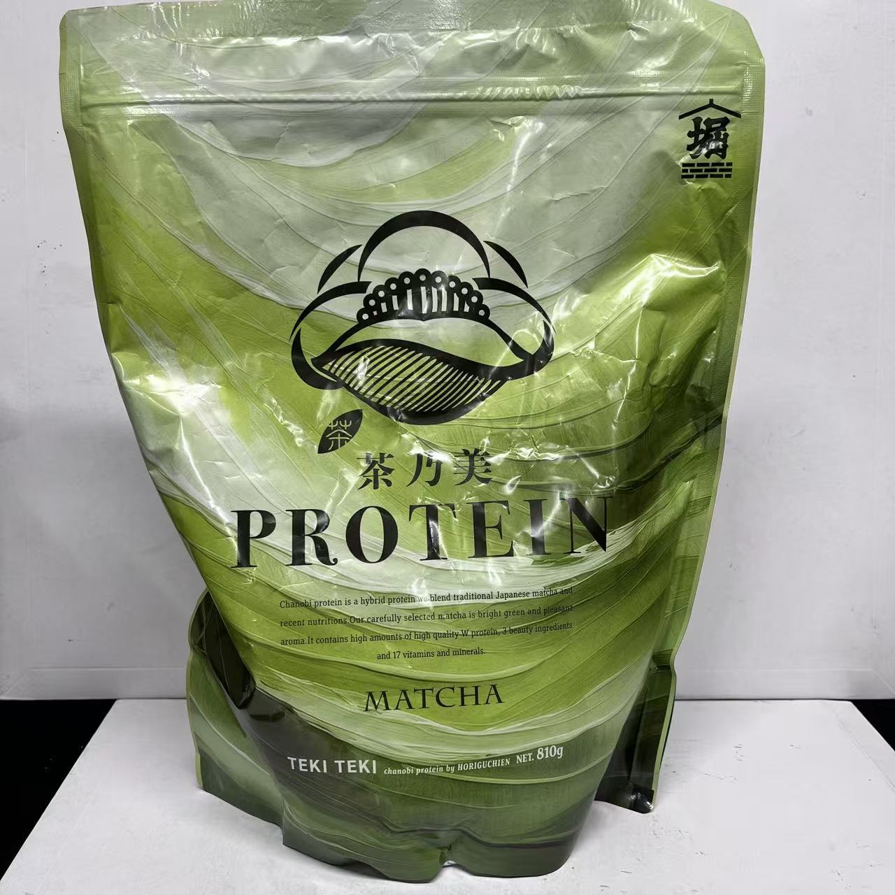 賞味期限：2028.03.31 茶乃美 プロテイン 810g 一番茶 抹茶 ホエイ ソイ 人工甘味...
