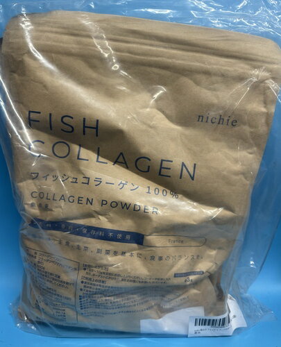 賞味期限：2026.10.30 （500g×2袋）nichie 低分子 フィッシュ コラーゲン 100%　パ...