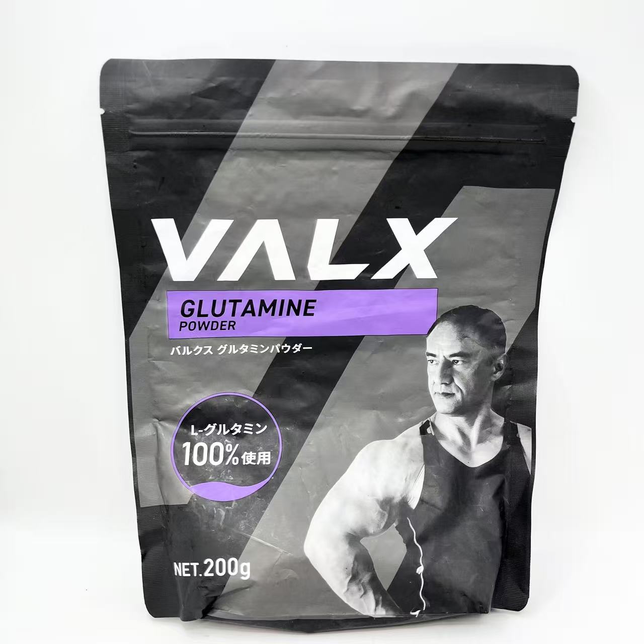 賞味期限：2027.03 VALX（バルクス ）グルタミンパウダー 200g L-グルタミン100%使用