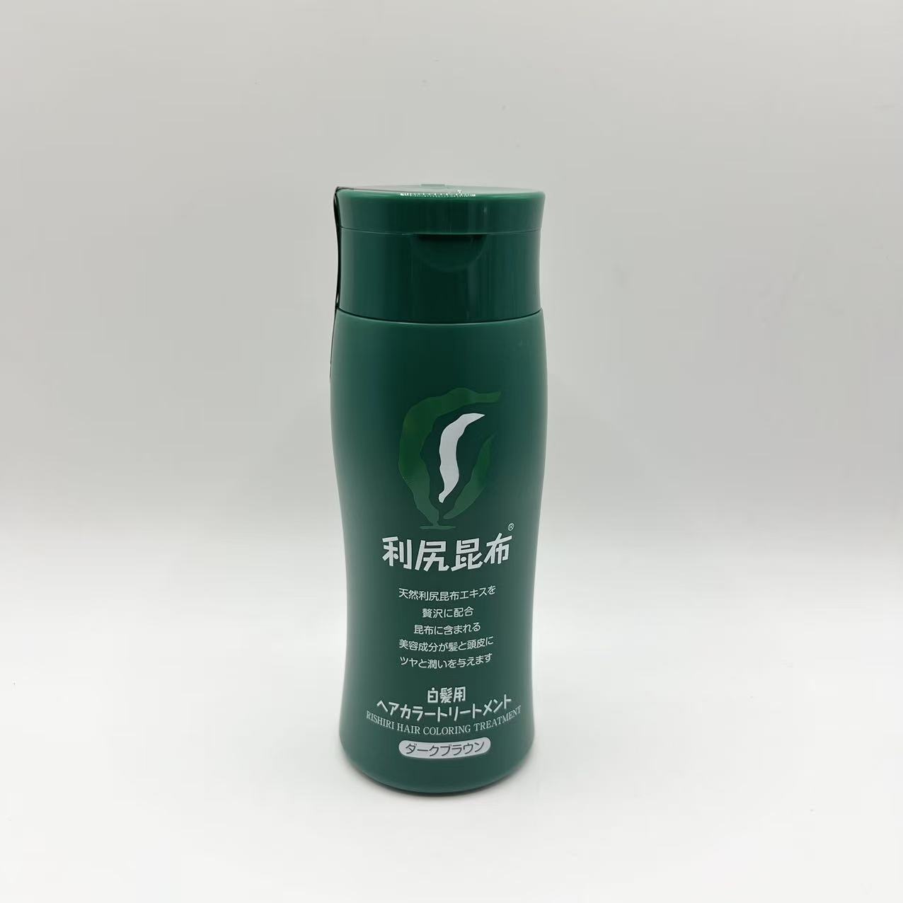 楽天市場】利尻ヘアカラートリートメント ダークブラウン 200gの通販