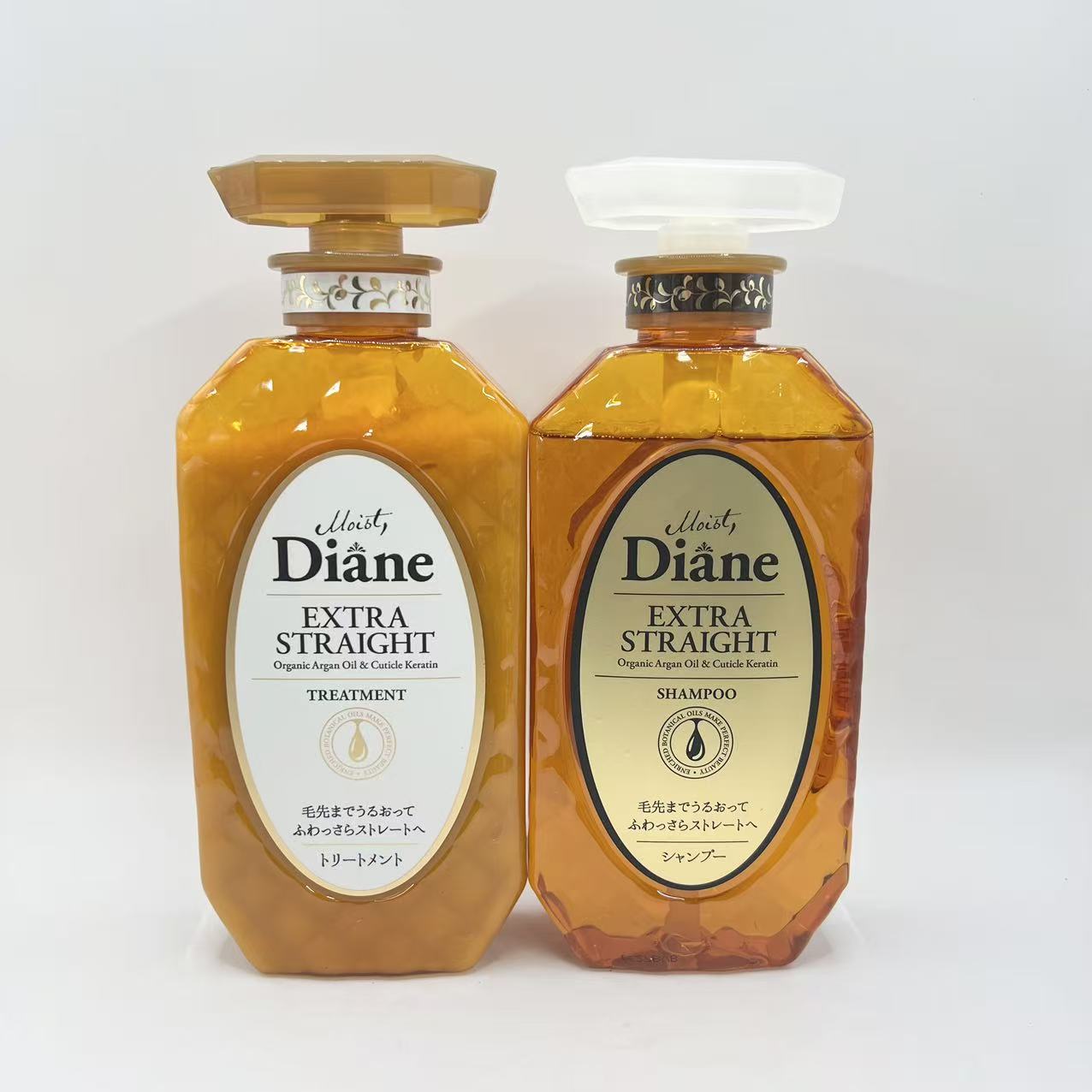 Rakuten - Diane(ダイアン) 【生産終了品】 ダイアン シャンプー&トリートメント保湿成分,補修成分 [ストレート] フローラル&ベリーの香りパーフェクトビューティ エクストラストレート セット 450ml×2