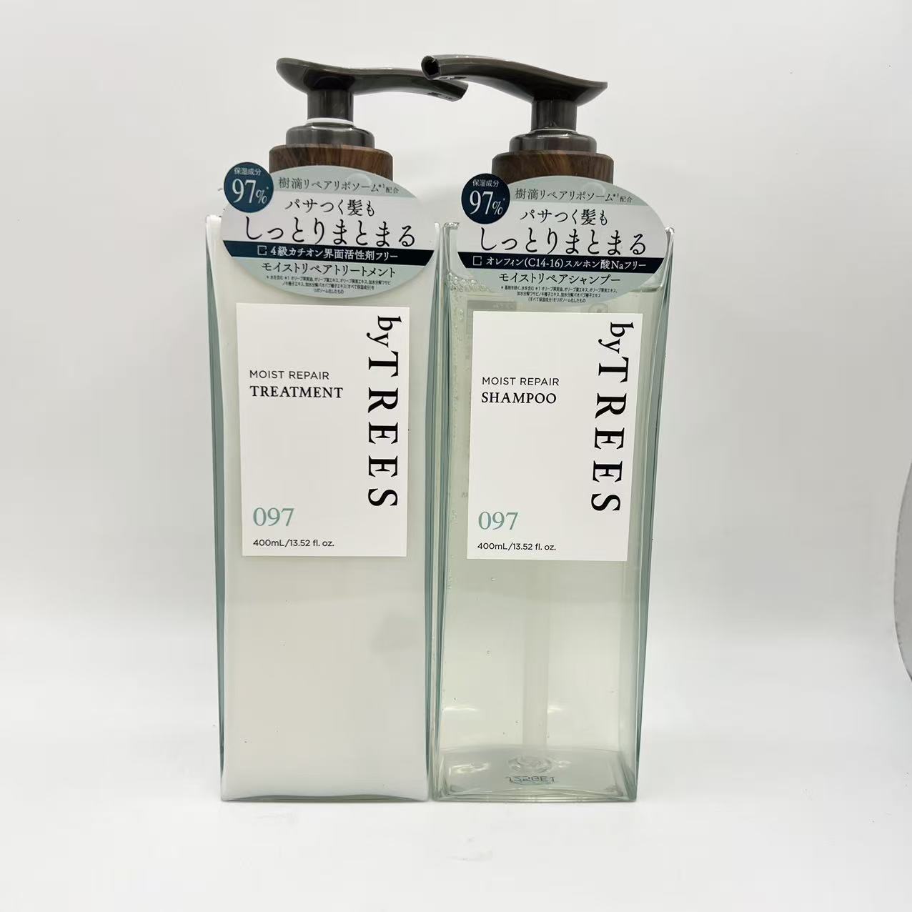 Rakuten - byTREES バイツリーズ モイストリペア/コントロールリペア 400mL ヘアケア (モイストリペア シャンプー&トリートメント)