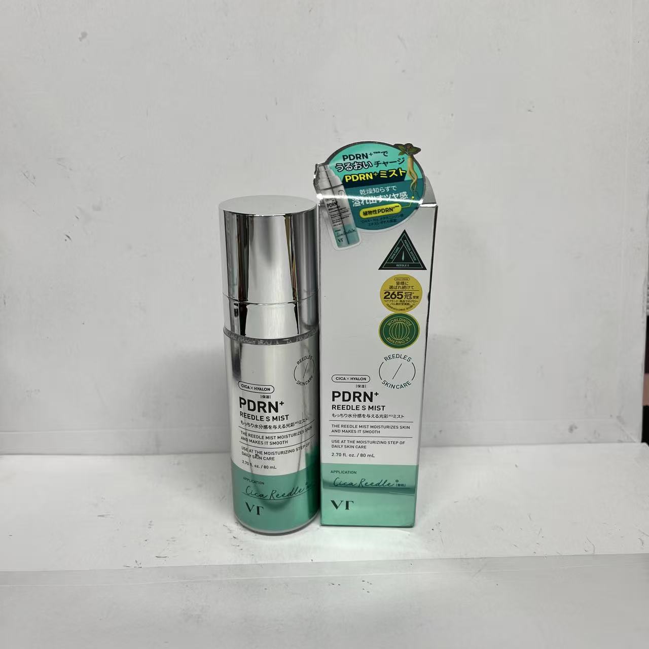 Rakuten - VTCOSMETICS(ブイティコスメテックス)PDRN+ リードルS ミスト 80ml 保湿 ハリツヤ 水分チャージ 光彩感