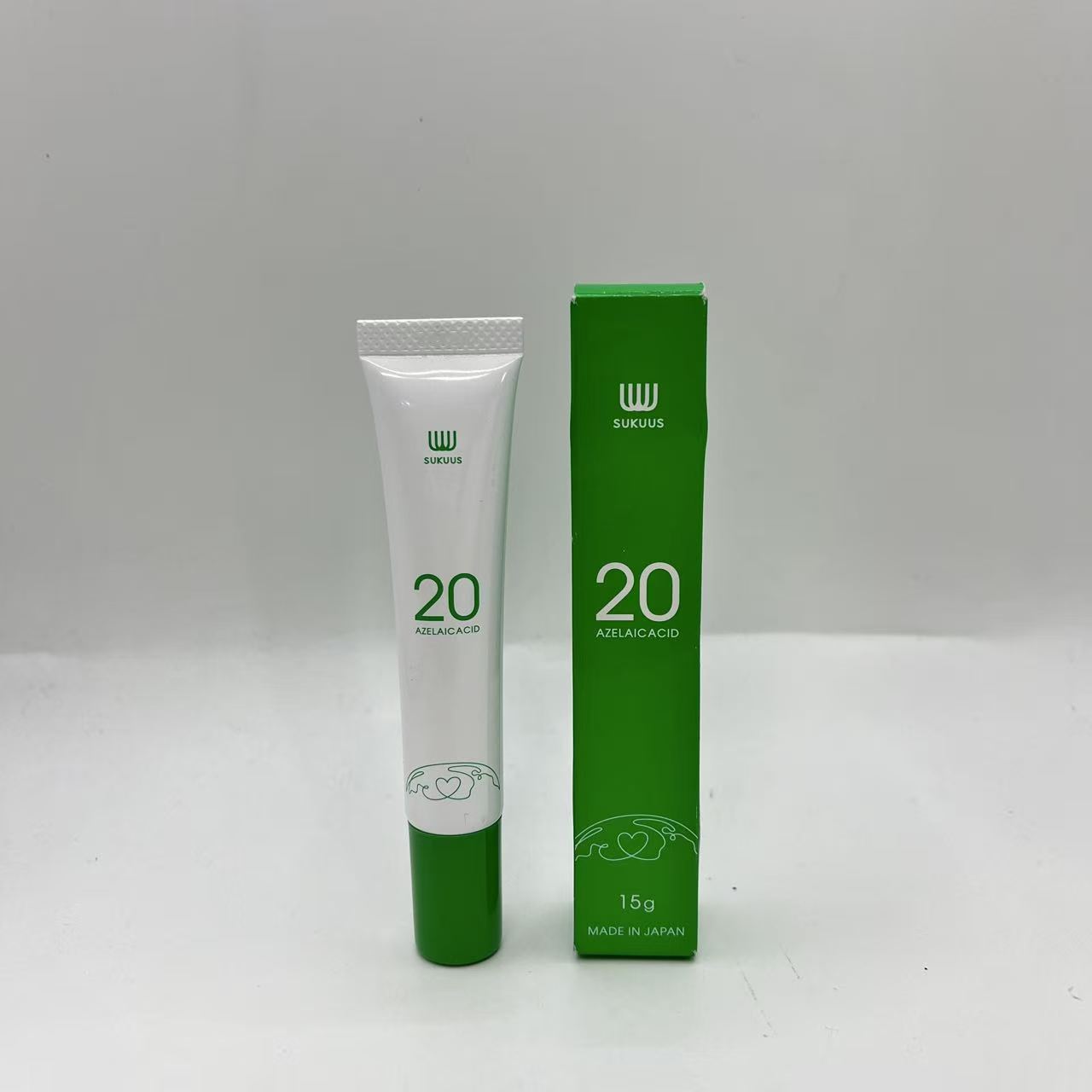 Qiora - スクアス 純アゼライン酸20%配合クリーム AZ20フェイスクリーム ナイアシンアミド アゼライン酸高濃度配合