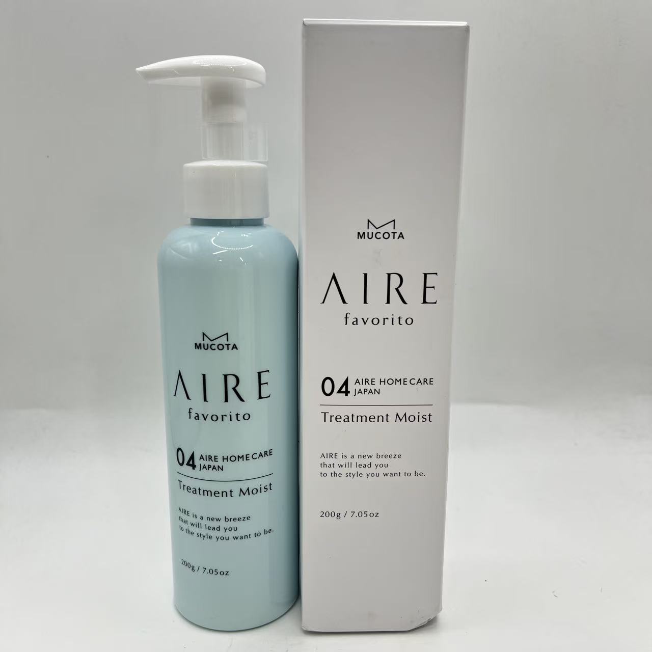 乐天商城 - 【美容室専売品】AIRE favorito アイレファブリット 04トリートメント EG アールグレイ 200g しっとり まとまる
