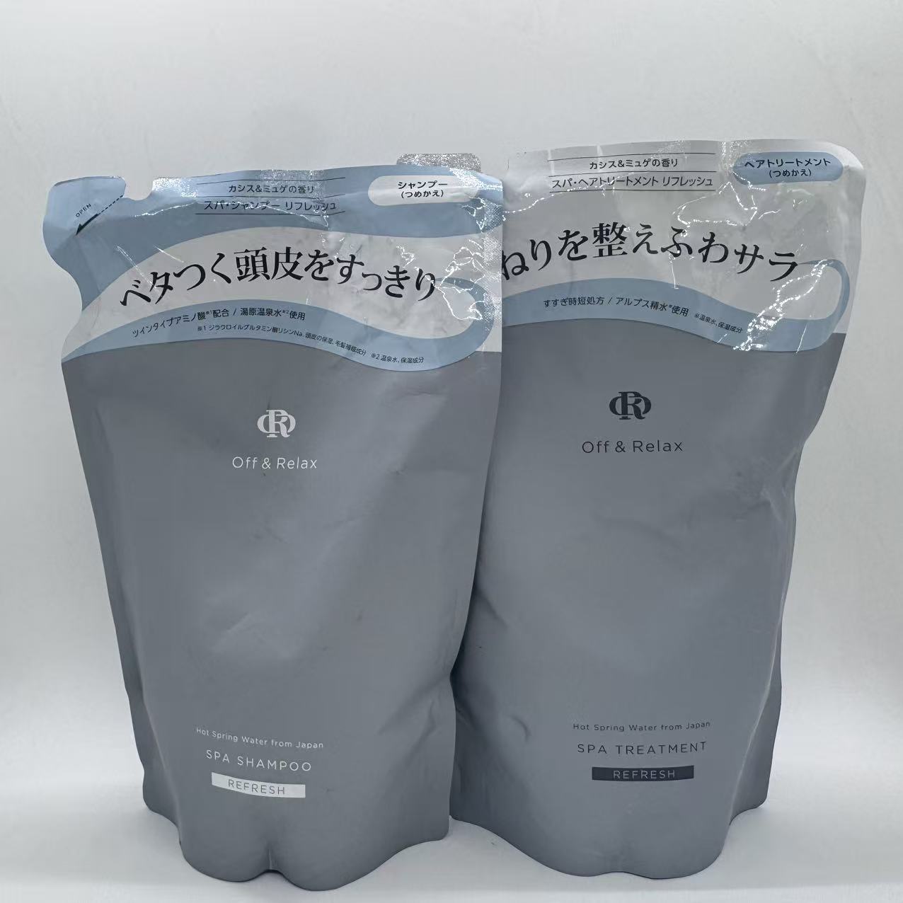 Rakuten - Off&Relax OR スパ・シャンプー トリートメントセット 詰替え用