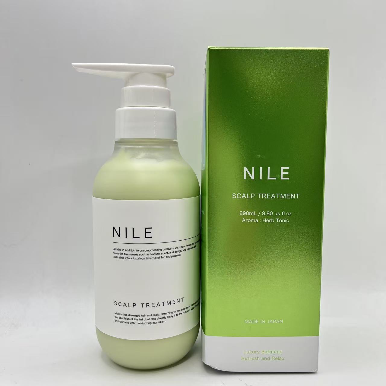 樂天商城 - NILE スカルプトリートメント メンズ ノンシリコン頭皮用トリートメント処方 (ハーブトニックの香り)