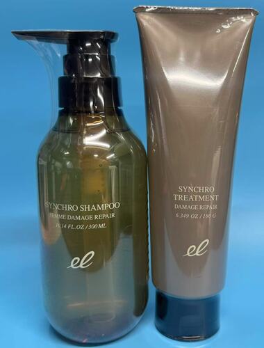 Rakuten - ELECTRON (エレクトロン) 【DAMAGE REPAIR】 シンクロシャンプー ファム＆トリートメント セット（300ml+180g）