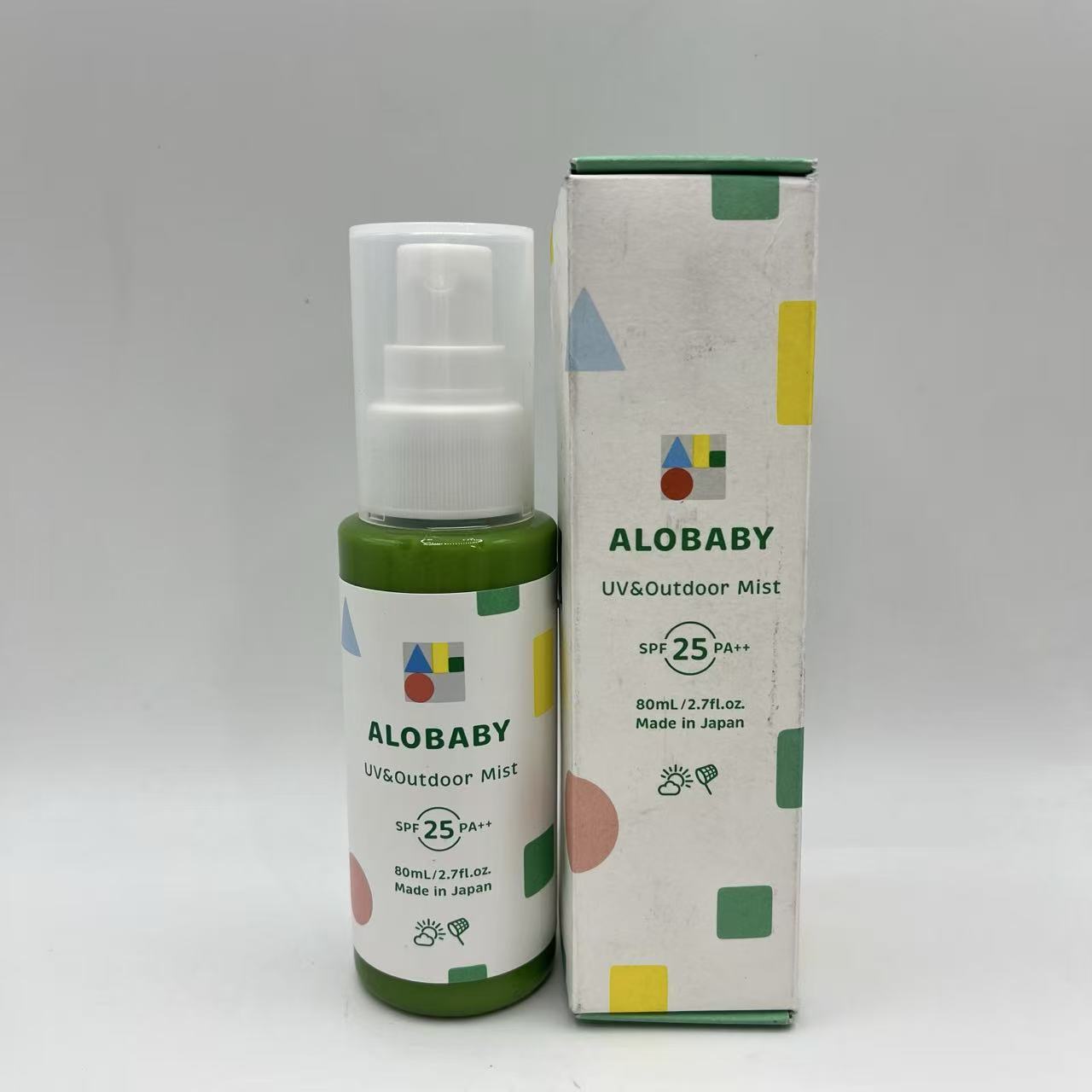 アロベビー UV&アウトドアミスト SPF15 PA++(80mL)