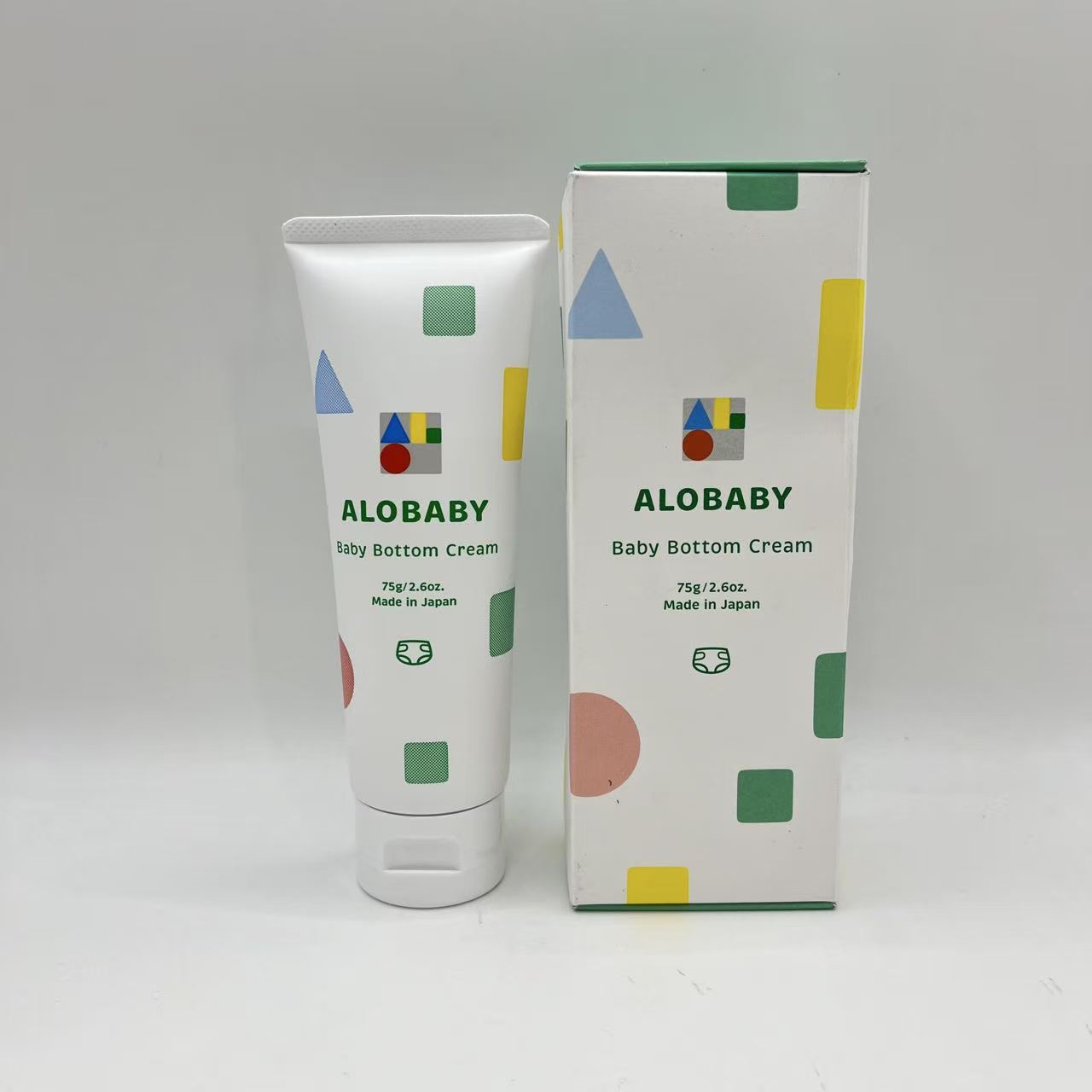 アロベビー ベビーボトムクリーム 75g 無添加 無香料 オーガニック 赤ちゃん 保湿 ...