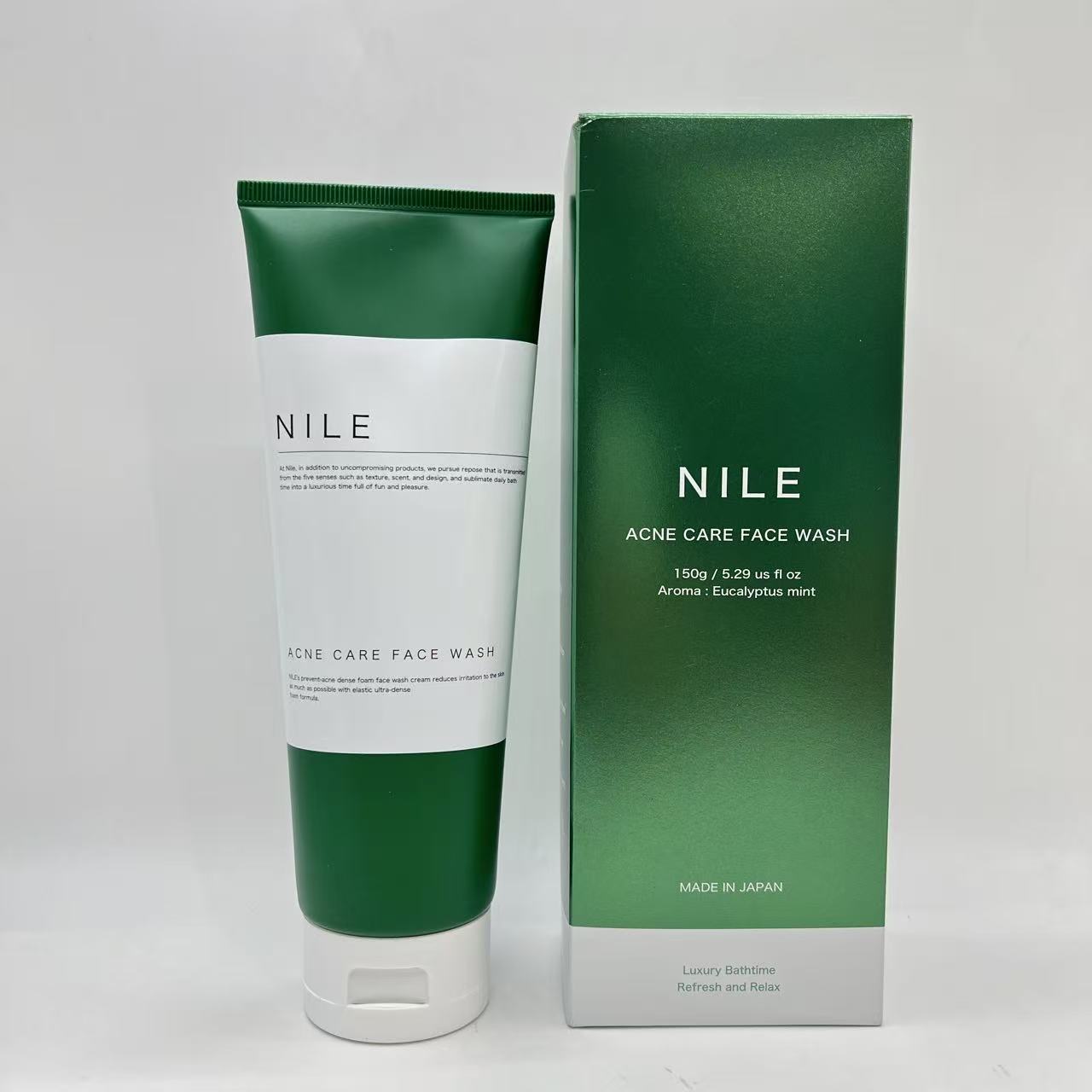 Rakuten - NILE 濃密泡洗顔 ニキビ 毛穴 医薬部外品クリーム洗顔せっけん EUCALYPTUS MINT（ユーカリミント）の香り