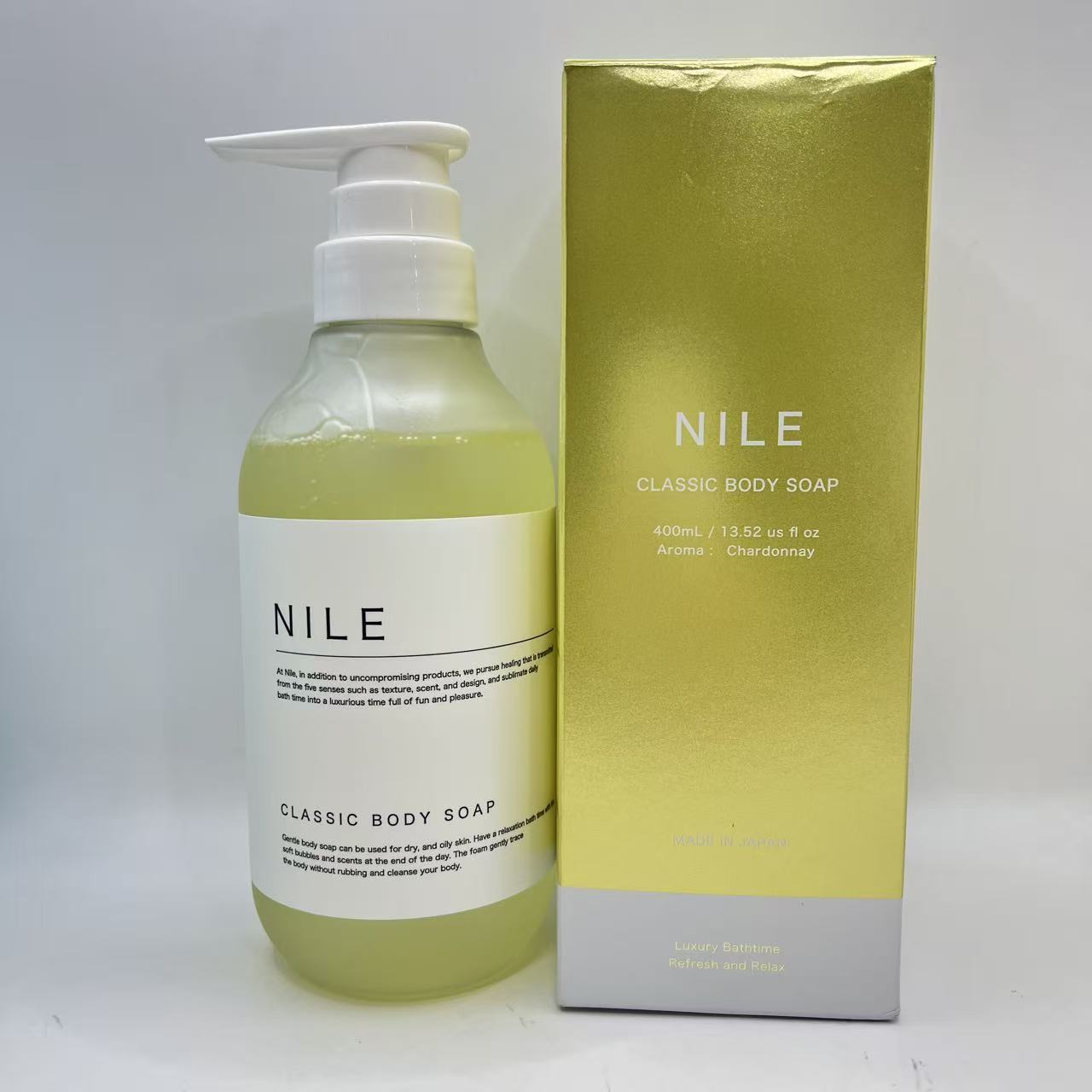 NILE クラシックボディーソープ 400ml スウィートフルーティ（シャルドネの香り）