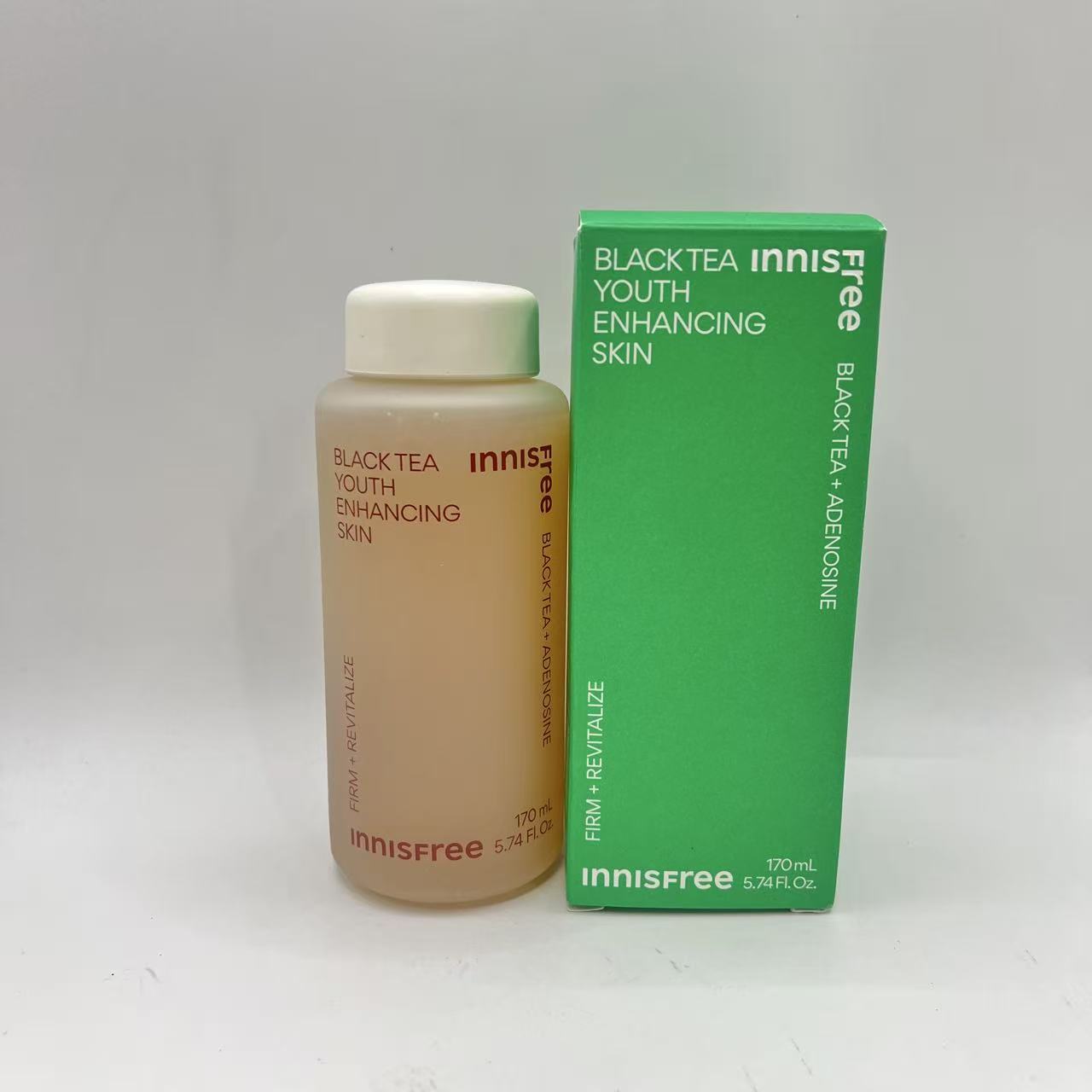 Rakuten - イニスフリー(innisfree) ブラックティー ユース スキン 170ml - 正規品 保湿 しっとり 弾力 ツヤ うるおい エイジングケア 紅茶 ツヤ 乾燥肌 韓国コスメ