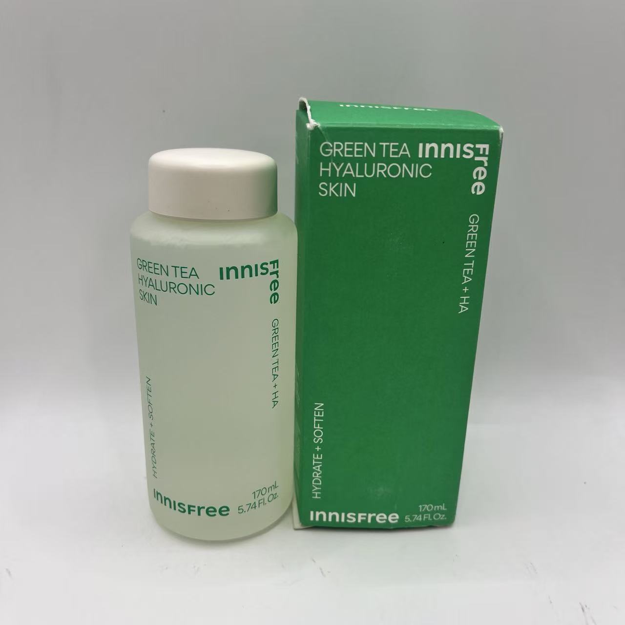 乐天商城 - innisfree【イニスフリー】グリーンティー ヒアルロン スキン 170mL 化粧水