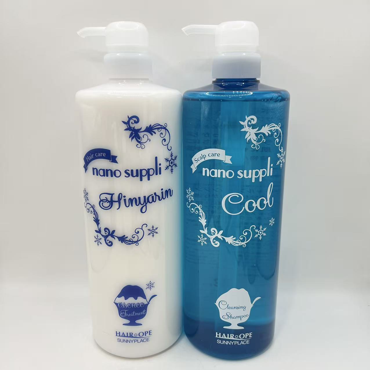 Rakuten - サニープレイス ナノサプリ クレンジングシャンプー クール+トリートメント 1000ml