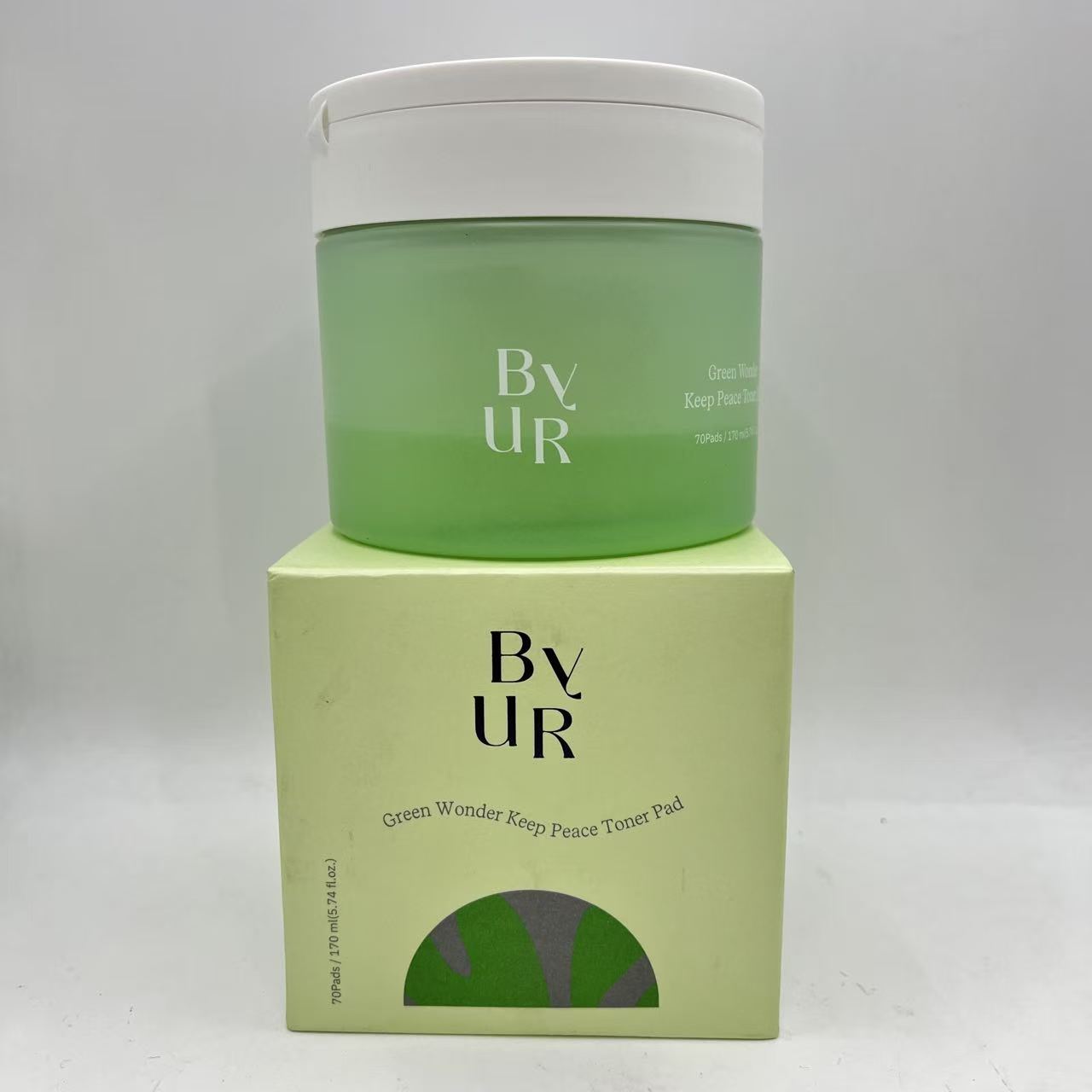 乐天商城 - ByUR（バイユア） トナーパッド スージンググリーン ふきとり化粧水