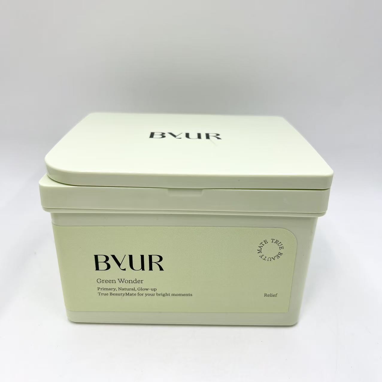 樂天商城 - ByUR バイユア デイリーマスク フェイスパック シートマスク フェイスマスク 大容量タイプ 30枚 皮脂毛穴・シカ・角質ケア【スージンググリーン】