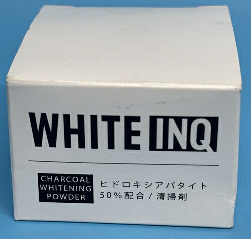WHITE-INQ 歯磨き粉 ホワイトニング 30g 竹炭パウダー 無添加