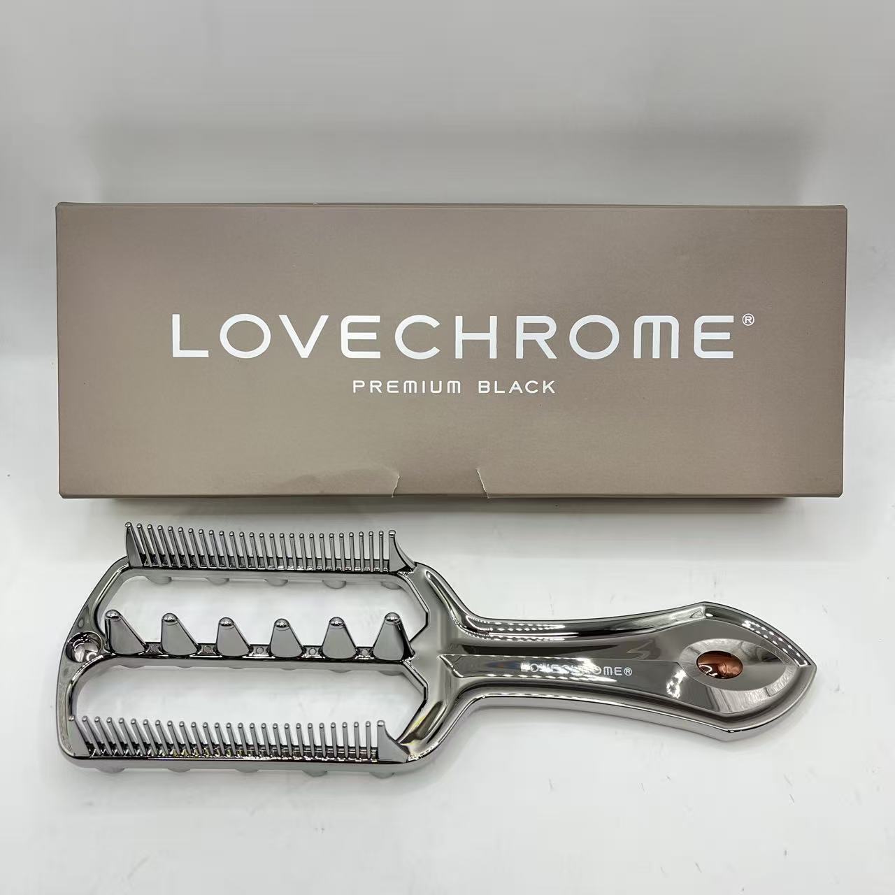 樂天商城 - ラブクロム PGパドルコーム プレミアムブラック 頭皮ケア お顔ケア 美髪コーム/LOVECHROME PG PADDLECOMB PREMIUM BLACK