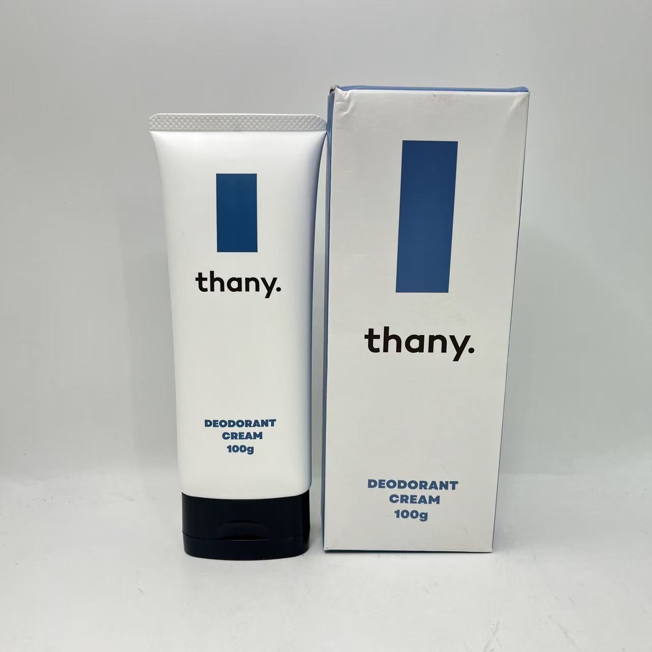 【Wの有効成分でニオイ徹底ケア】thany. デオドラントクリーム 100g