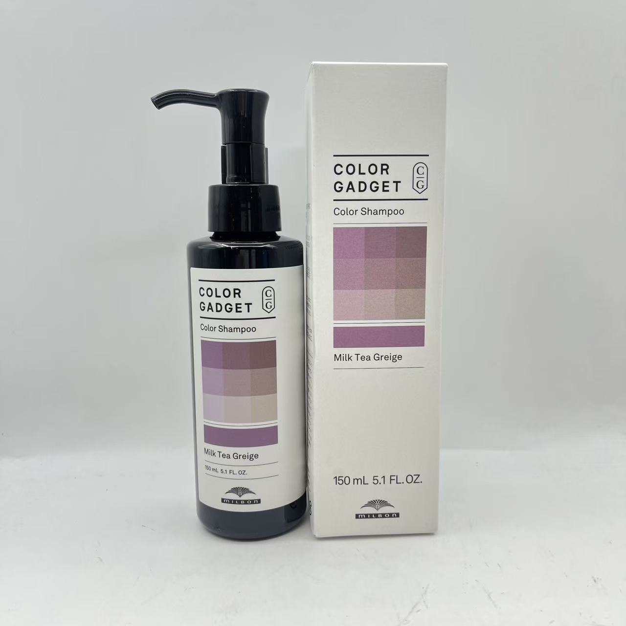 ミルボン カラーガジェット カラーシャンプー ミルクティグレージュ 150ml boundless-10012985 価額の王様楽天市場店 パッケージ画像