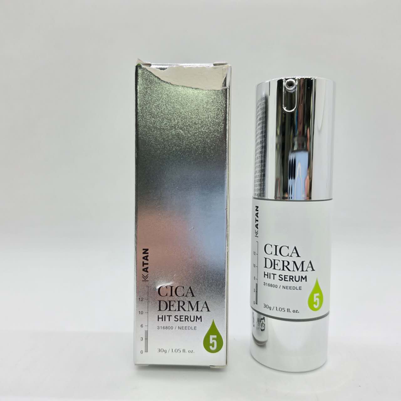 KATAN Cica ダーマヒットセラム5 30g シカ ニードルショット 敏感肌 乾燥肌 毛穴 スキンケア 美容液 導入液 CICA BDショット