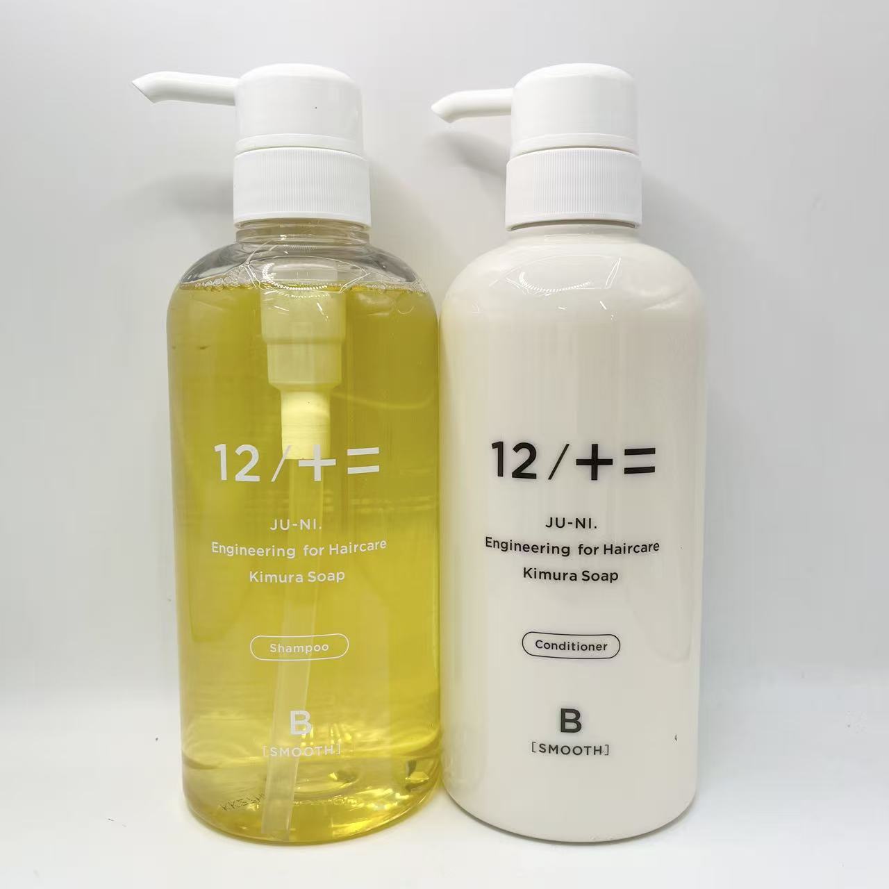 楽天市場】木村石鹸 12/JU-NI シャンプー コンディショナー ボトル