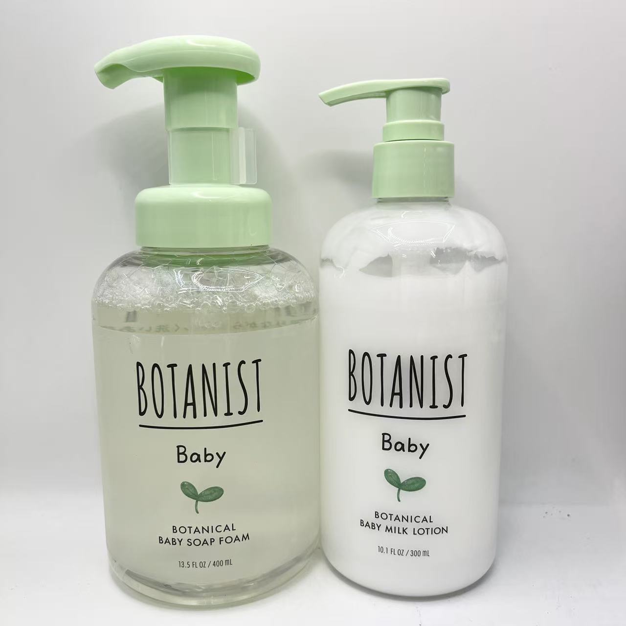 BOTANIST ボタニスト | ボタニカル ベビー ボディーケアセット ベビー全身泡ソープ 400mL / ベビーミルクローション 350mL