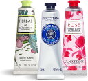 ロクシタン(L'OCCITANE) ハンドクリーム 誕生日プレゼントキット 3本 BOX入り(エルバヴェール シア ローズ)HAPPY BIRTHDAY ギフト 誕生日 人気 女性 男性 送別 プレゼント(4)