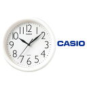 【20日は全品ポイント5倍】【あす楽】【送料無料】 CASIO カシオ クオーツ 掛け時計 アナログ IQ-01S-7 おすすめ ファッション ウォッチ ブラック オシャレ その1