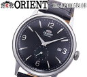 【あす楽】【送料無料】 オリエント ORIENT RA-AP0005B10B　レザー ベルト 自動巻 手巻き メンズ 腕時計 ビジネス ファッション おすすめ オートマチック おすすめ ネイビー その1