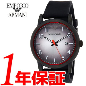 あす楽 送料無料 EMPORIO ARMANI エンポリオアルマーニ LUIGI ルイージ メンズ 腕時計 AR11176 アナログ ウォッチ クォーツ デイト機能 カレンダー 日付表示 グレー ブラック ラバーベルト 日常生活防水 旅行 デート かっこいい スポーツ アウトドア レジャー お出かけ