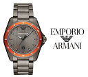 楽天ブルジョネ楽天市場店あす楽 送料無料 EMPORIO ARMANI エンポリオアルマーニ SIGMA シグマ クオーツ メンズ 腕時計 グレー ガンメタリック AR11178 人気 オススメ プレゼントアナログ カレンダー