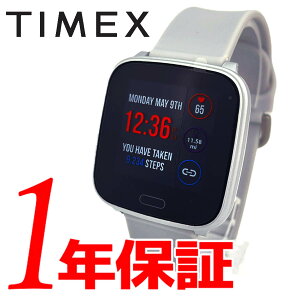 あす楽 送料無料 TIMEX タイメックス 腕時計 ブラック スクエア スマートウォッチ クオーツ デジタル 37mm メンズ TW5M34200 人気 おすすめ プレゼント グレー