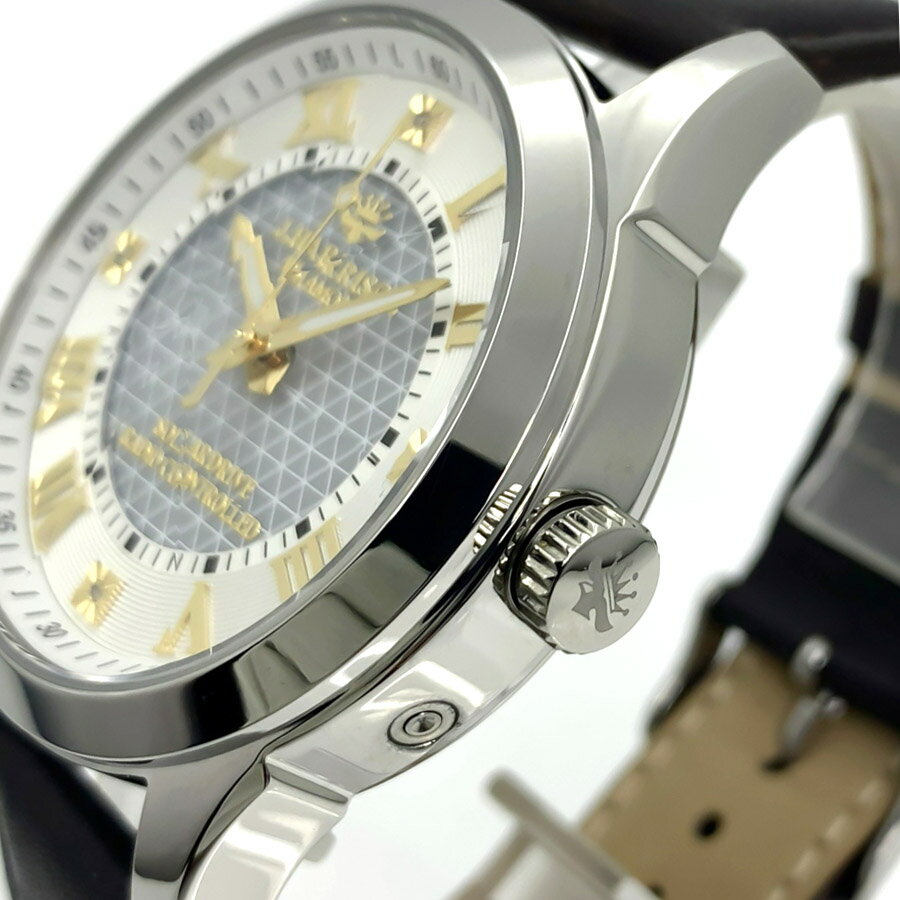 【あす楽 送料無料】【ベルト2本セット】【当店限定ワックスソフトレザーベルト付属】【純正ステンレスベルト】J.HARRISON ジョンハリソン SOLARDRIVE ソーラー メンズ 腕時計 3気圧防水 ステンレススチール クリスタルガラス アナログ 4石天然ダイヤモンド JH-082MGW