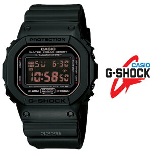 送料無料 あす楽 新品 カシオ CASIO G-SHOCK Gショック DW-5600MS-1 ミリタリーブラック メンズ クォーツ 腕時計 マットブラックレッドアイ アウトドア ビジネス 人気 ブランド スクエア 四角 20気圧防水 スポーツ アウトドア 軍 ダイバー