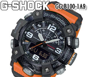 あす楽 送料無料 G-SHOCK Gショック MUDMASTER マッドマスター GG-B100-1A9 メンズ 腕時計 クォーツ CASIO カシオ カーボン アウトドア スポーツ プレゼント ミリタリー