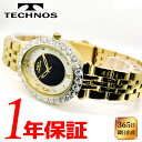 【あす楽 送料無料】 TECHNOS テクノス レディース クオーツ 腕時計 オーバル 3気圧防水 シェル文字盤 ステンレスケース ステンレスベルト 箱保証書付属 T6916GB その1