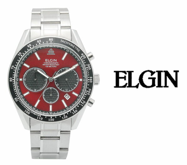 60 Off あす楽 送料無料 エルジン Elgin クロノ クオーツ メンズ 腕時計 100m防水 レッド ステンレス Fk1401s R 人気 モデル クロノグラフ カレンダー タキメーター ウォッチ レッド コンビニ受取対応商品 Lgbthistorymonth Com