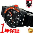 あす楽 送料無料 LUMINOX ルミノックス BEAR GRYLLS SURIVAL ベアグリルス サバイバル メンズ 腕時計 3729 アナログ 防水 硬化ミネラルガラス カーボンケース 20気圧防水 逆回転防止ベゼル ラバー ブラック オレンジ 夜光機能 Never Give Up刻印 3729 その1