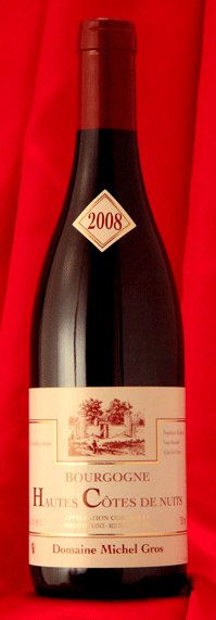 Michel GrosBourgogne Hautes Cotes De Nuits Rouge [2008]750ml֥르˥塦...