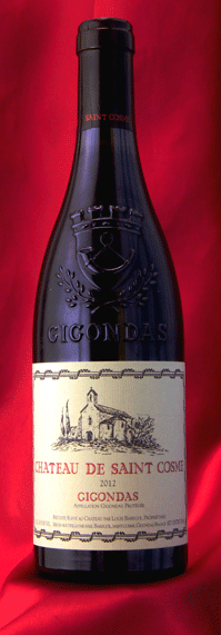 Chateau de St CosmelGigondas [2012]750ml蔵出し　ジゴンダス[2012]750mlシャトー・ド・サンコム Ch.de St Cosme