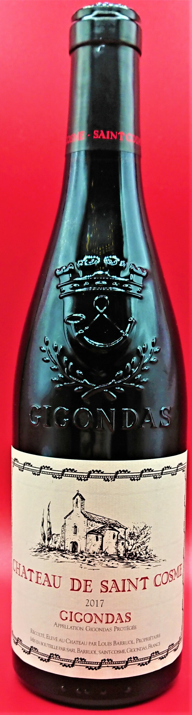 Chateau de St CosmelGigondas [2017]750ml蔵出し　ジゴンダス[2017]750mlシャトー・ド・サンコム Ch.de St Cosme