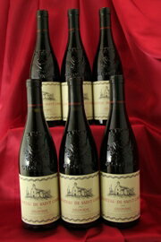 Chateau de St CosmeGigondas　垂直6本セットCotes du Rhone フランス　ローヌ　ワイン　セット