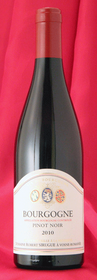 Robert SirugueBourgogne Pinot Noir [2012]750mluS[jEsmEm[[2012] 750mlx[EVO Robert Sirugue