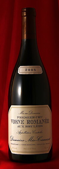 MeoCamuzetVosne Romanee Aux Brulees [2008]750ml̡ޥ͡1顦֥[2008]750mlᥪߥ奼 Meo Camuzet