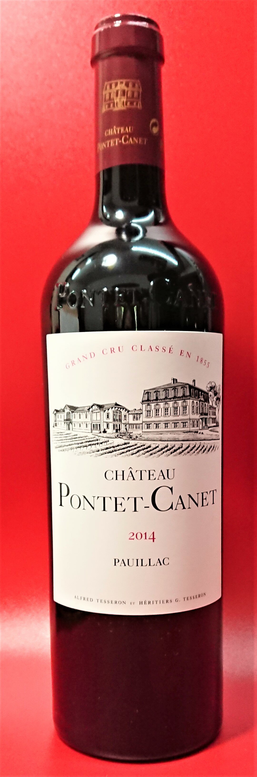 Chateau Pontet Canetシャトー・ポンテ・カネ[2014]750ml　蔵出しCh Pontet Canet[2014]750mlPauillac