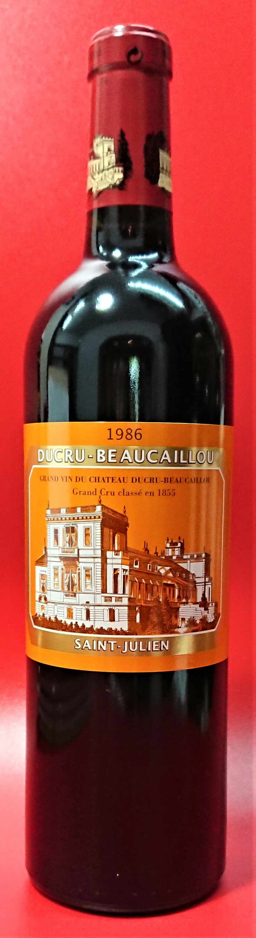 Chateau Ducru Beaucaillouシャトー・デュクリュ・ボーカイユ[1986]750mlChateau Ducru BeaucaillouSaint Julien